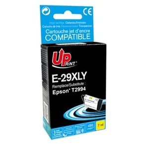 UPrint kompatibel Ink mit C13T29944010, T29XL, yellow, 450S, 7ml, E-29XLY, für Epson Expression Home XP-235,XP-332,XP-335,XP-432,X